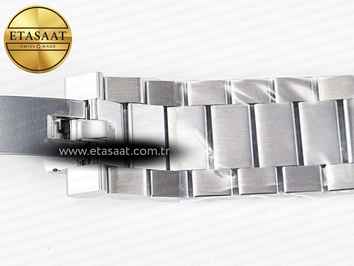 Rolex Daydate 128239 36mm Colour Jigsaw Puzzle SS QHF Best Edition Turquoise Blue Dial on SS President Bracelet A2834 - Görsel 31