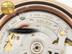 Rolex DayDate 40 228235 ARF 904L Steel Brown Crystal Diamonds Bezel on President Bracelet VR3255 - Görsel 24