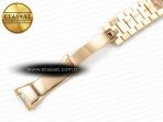 Rolex DayDate 40 228235 ARF 904L Steel Brown Crystal Diamonds Bezel on President Bracelet VR3255 - Görsel 29