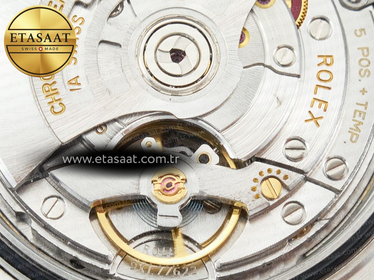 Rolex DayDate 40 228236 ARF 904L Steel Tiffany Blue Crystal Diamonds Bezel on President Bracelet VR3255 - Görsel 24