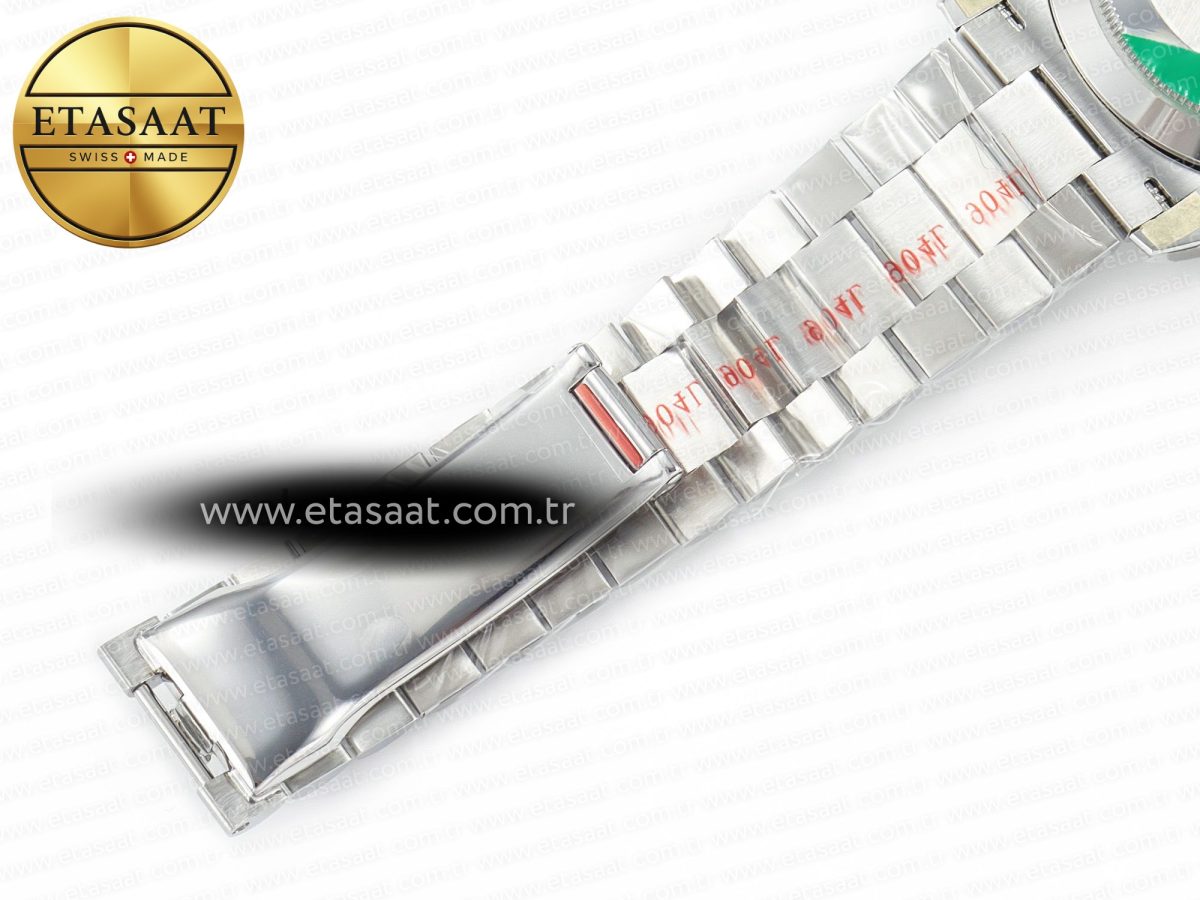 Rolex DayDate 40 228236 ARF 904L Steel Tiffany Blue Crystal Diamonds Bezel on President Bracelet VR3255 - Görsel 28