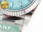 Rolex DayDate 40 228236 ARF 904L Steel Tiffany Blue Stick Dial on President Bracelet VR3255 - Görsel 13