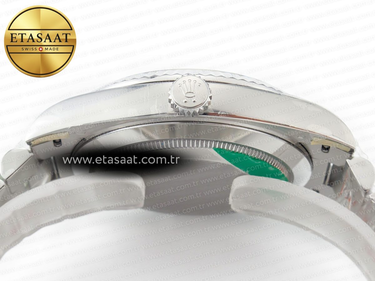 Rolex DayDate 40 228236 ARF 904L Steel Tiffany Blue Stick Dial on President Bracelet VR3255 - Görsel 15