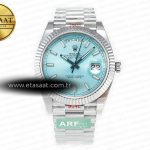 Rolex Day-Date 40 228236 ARF Tiffany Mavi Çizgi VR3255 Eta Saat - Görsel 3 - 1:1 Süper Klon Saat