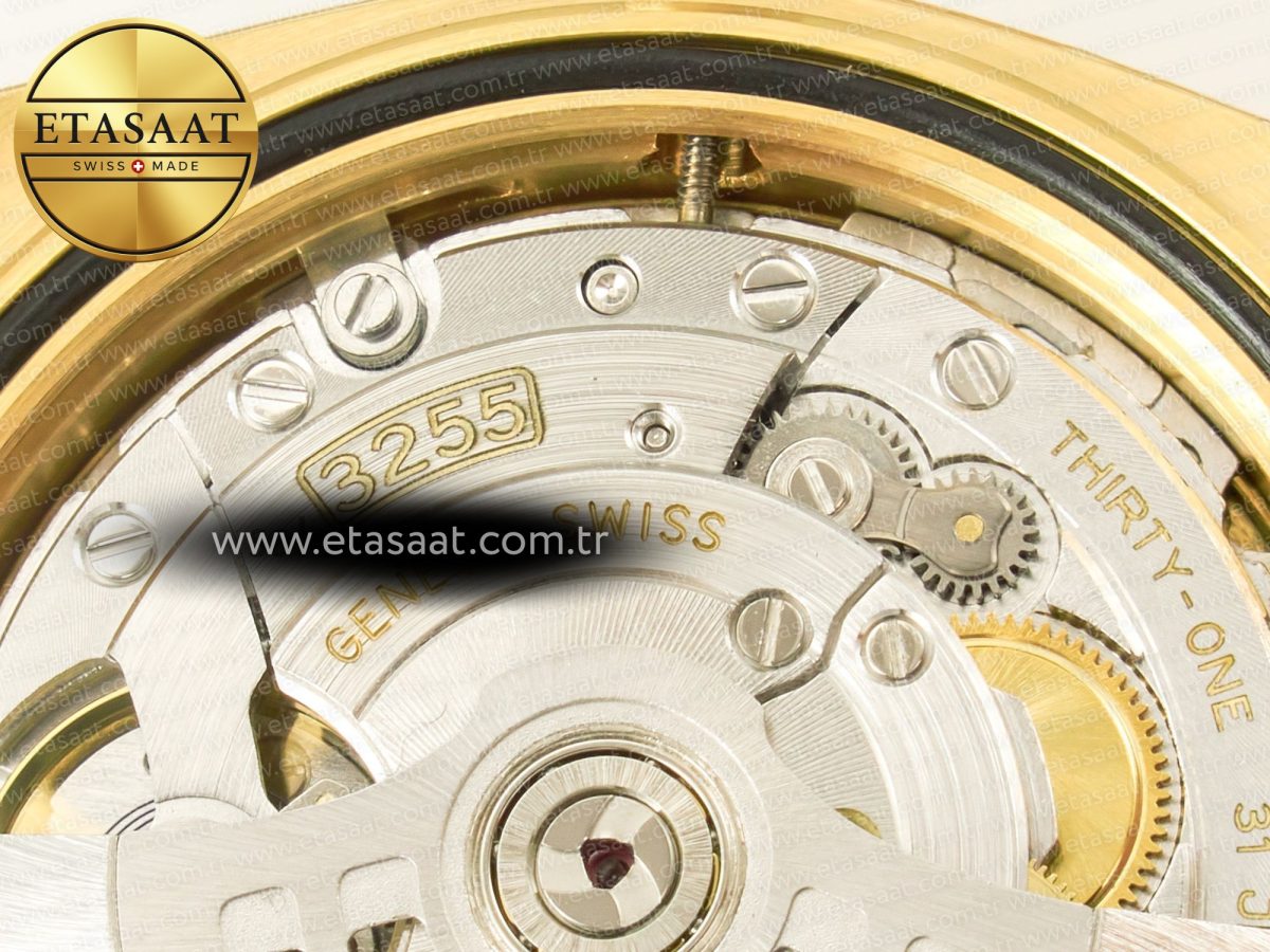 Rolex DayDate 40 228238 ARF 904L Steel Black Crystal Diamonds Bezel on President Bracelet VR3255 - Görsel 22