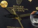 Rolex DayDate 40 228238 ARF 904L Steel Black Crystal Diamonds Bezel on President Bracelet VR3255 - Görsel 9