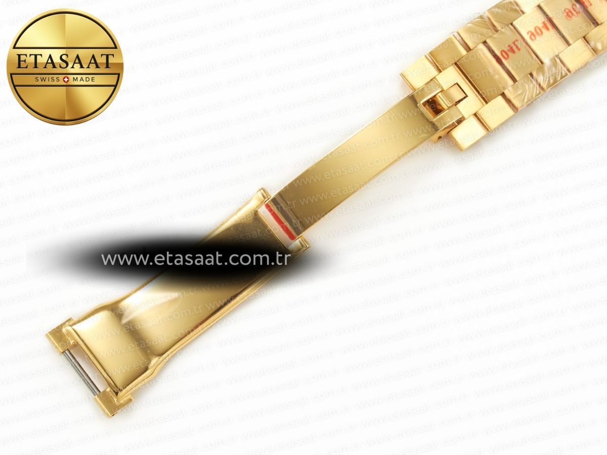 Rolex DayDate 40 228238 ARF 904L Steel Gold Stick Dial on President Bracelet VR3255 - Görsel 28