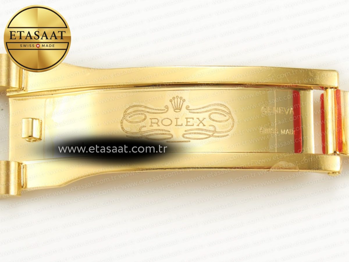 Rolex DayDate 40 228238 ARF 904L Steel Gold Stick Dial on President Bracelet VR3255 - Görsel 31