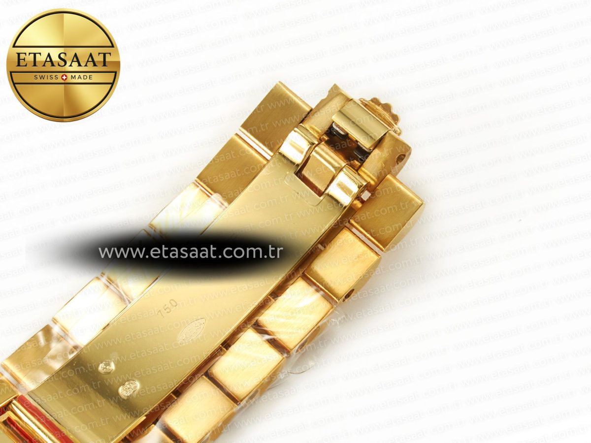 Rolex DayDate 40 228238 ARF 904L Steel Gold Stick Dial on President Bracelet VR3255 - Görsel 32