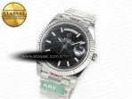 Rolex DayDate 40 228239 ARF 904L Steel Black Dial on President Bracelet VR3255