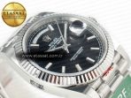 Rolex DayDate 40 228239 ARF 904L Steel Black Dial on President Bracelet VR3255 - Görsel 7