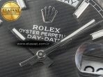 Rolex DayDate 40 228239 ARF 904L Steel Grey Stick Dial on President Bracelet VR3255 - Görsel 10