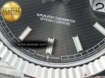 Rolex DayDate 40 228239 ARF 904L Steel Grey Stick Dial on President Bracelet VR3255 - Görsel 12