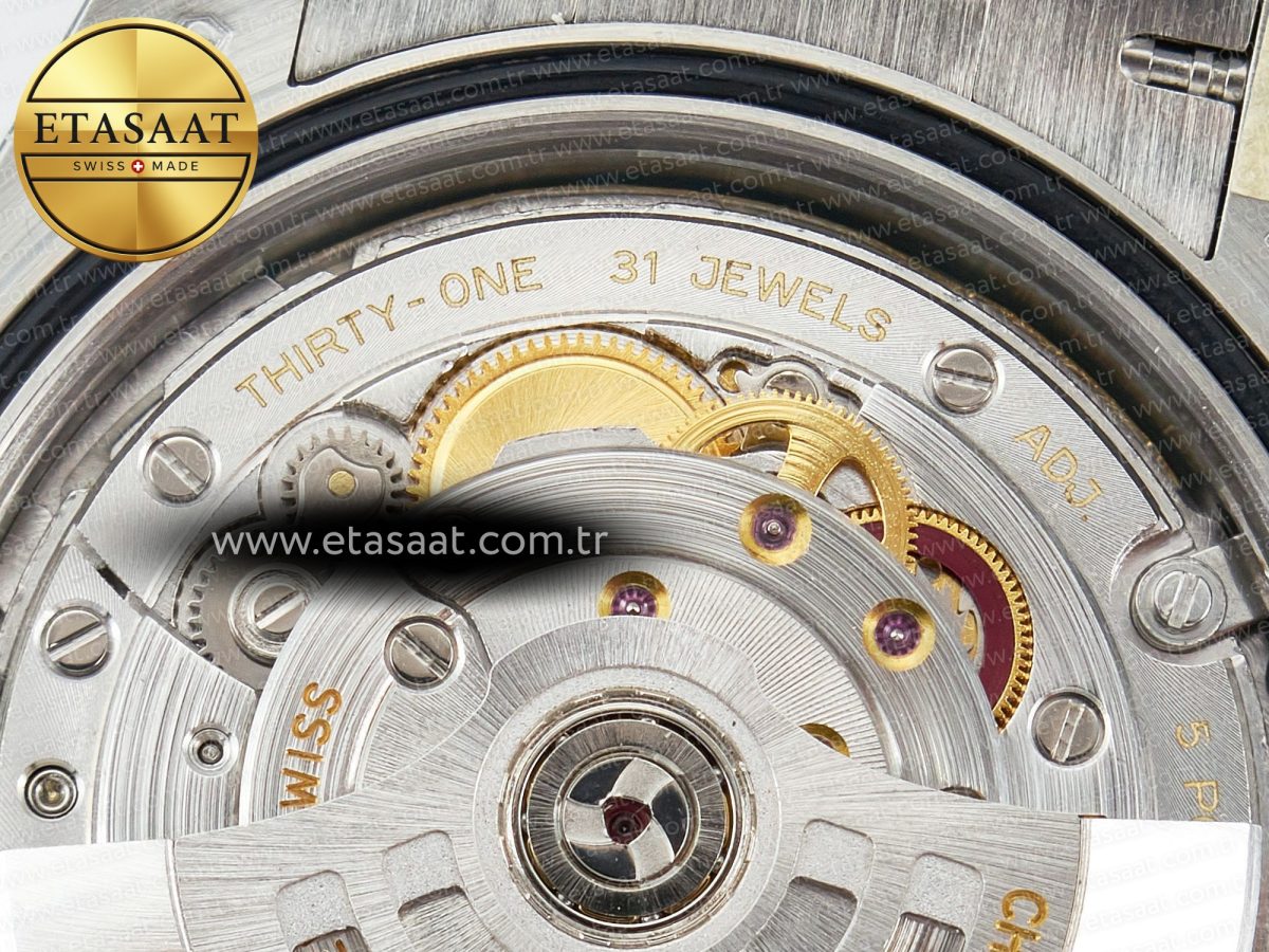 Rolex DayDate 40 228239 ARF 904L Steel Grey Stick Dial on President Bracelet VR3255 - Görsel 21