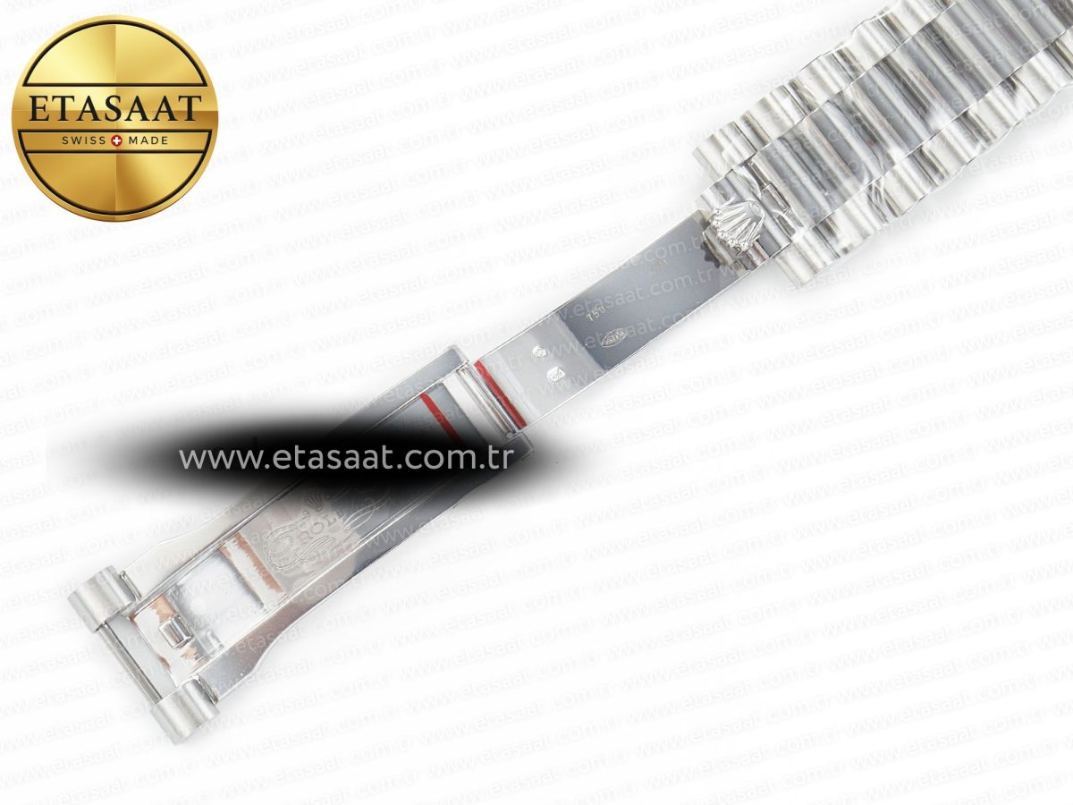 Rolex DayDate 40 228239 ARF 904L Steel Grey Stick Dial on President Bracelet VR3255 - Görsel 29