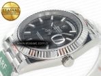 Rolex DayDate 40 228239 ARF 904L Steel Grey Stick Dial on President Bracelet VR3255 - Görsel 6