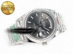 Rolex DayDate 40 228239 ARF 904L Steel Grey Stick Dial on President Bracelet VR3255 - Görsel 8
