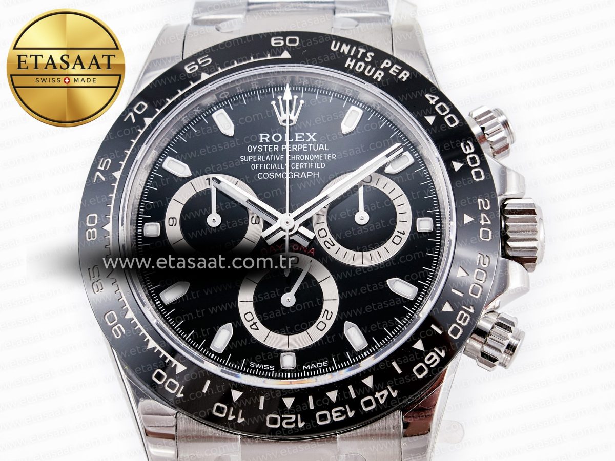 Rolex Daytona 116500 Black SH4130 - Görsel 4