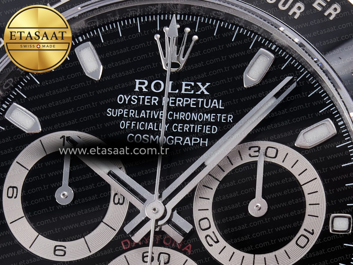 Rolex Daytona 116500 Black SH4130 - Görsel 8