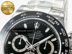 Rolex Daytona 116500 VSF 1:1 Best Edition 904L Steel Black Dial on SS Braclet DD4130 - Görsel 10