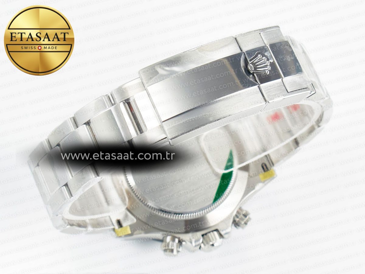 Rolex Daytona 116500 VSF 1:1 Best Edition 904L Steel Black Dial on SS Braclet DD4130 - Görsel 17