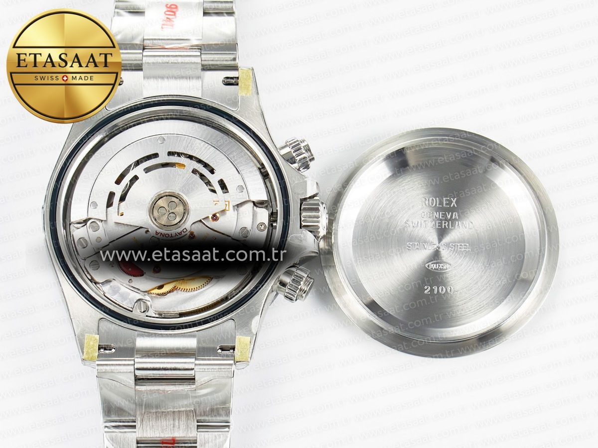 Rolex Daytona 116500 VSF 1:1 Best Edition 904L Steel Black Dial on SS Braclet DD4130 - Görsel 19