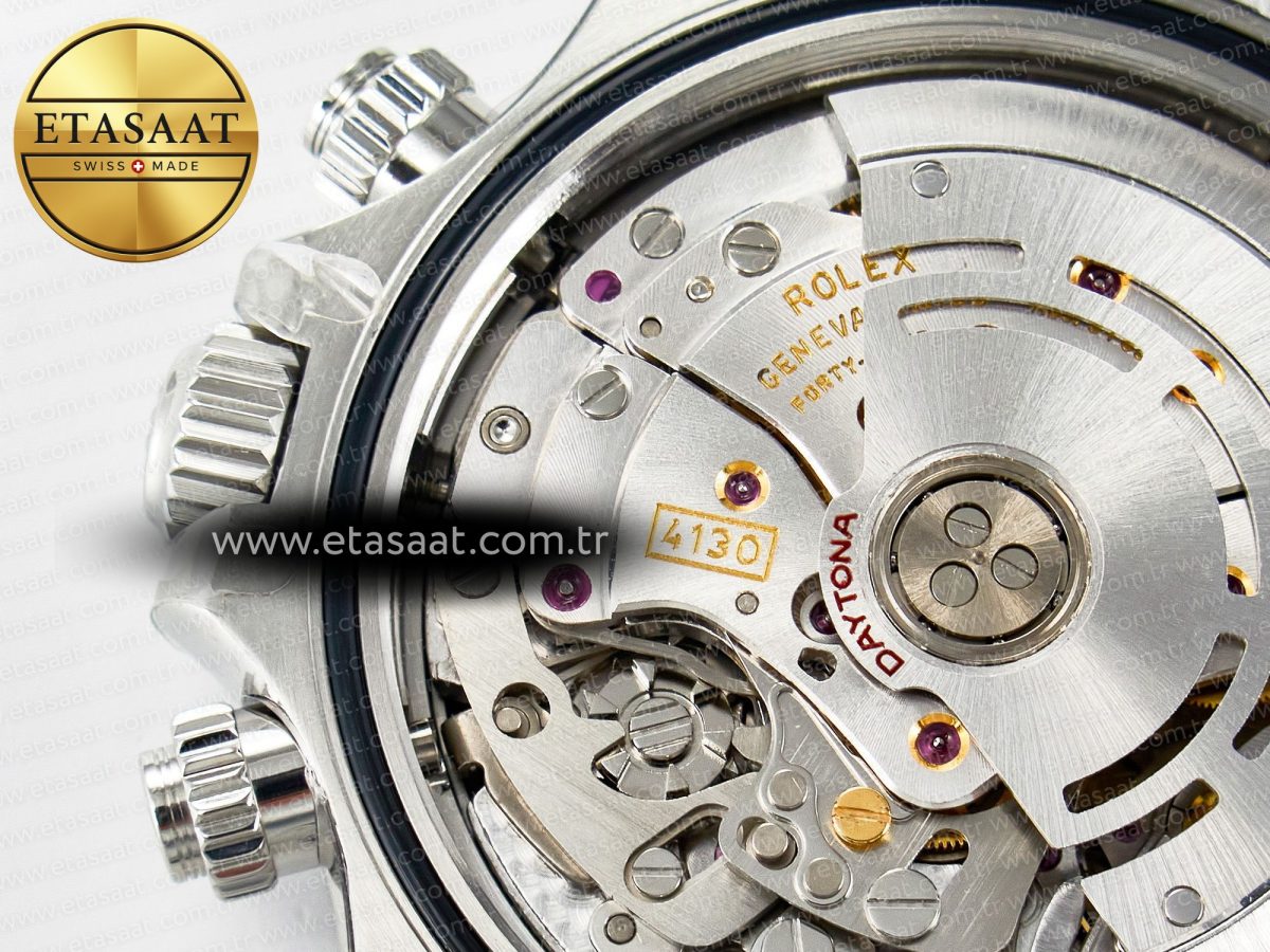 Rolex Daytona 116500 VSF 1:1 Best Edition 904L Steel Black Dial on SS Braclet DD4130 - Görsel 22