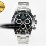 Rolex Daytona 116500 VSF Siyah Kadran Bilezik DD4130 Eta Saat - Görsel 3 - 1:1 Süper Klon Saat