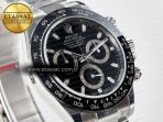 Rolex Daytona 116500 VSF 1:1 Best Edition 904L Steel Black Dial on SS Braclet DD4130 - Görsel 5