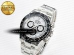 Rolex Daytona 116500 VSF 1:1 Best Edition 904L Steel White Dial on SS Braclet DD4130