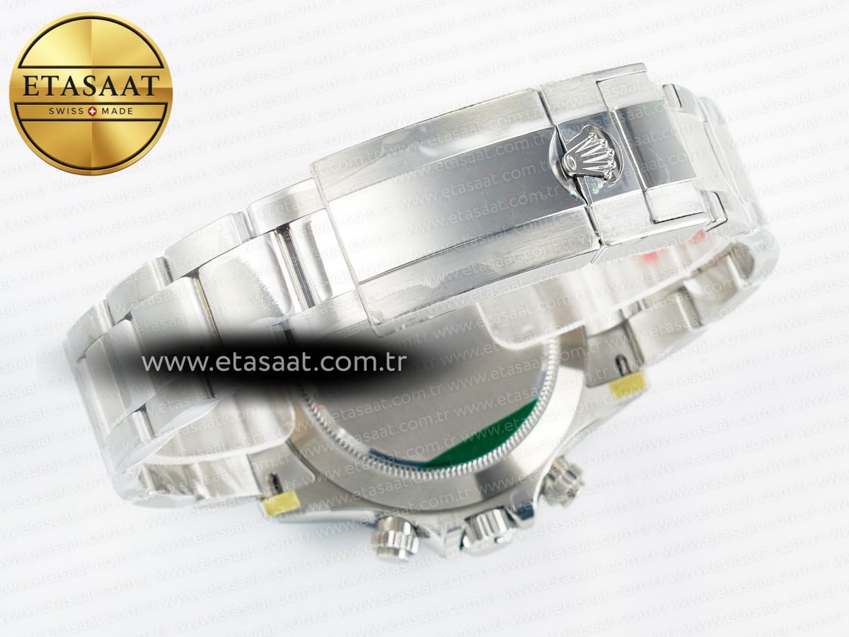 Rolex Daytona 116500 VSF 1:1 Best Edition 904L Steel White Dial on SS Braclet DD4130 - Görsel 17