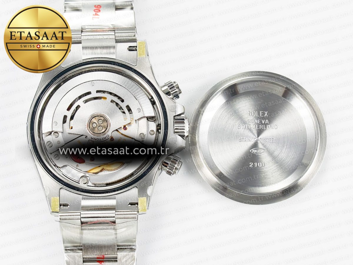 Rolex Daytona 116500 VSF 1:1 Best Edition 904L Steel White Dial on SS Braclet DD4130 - Görsel 18