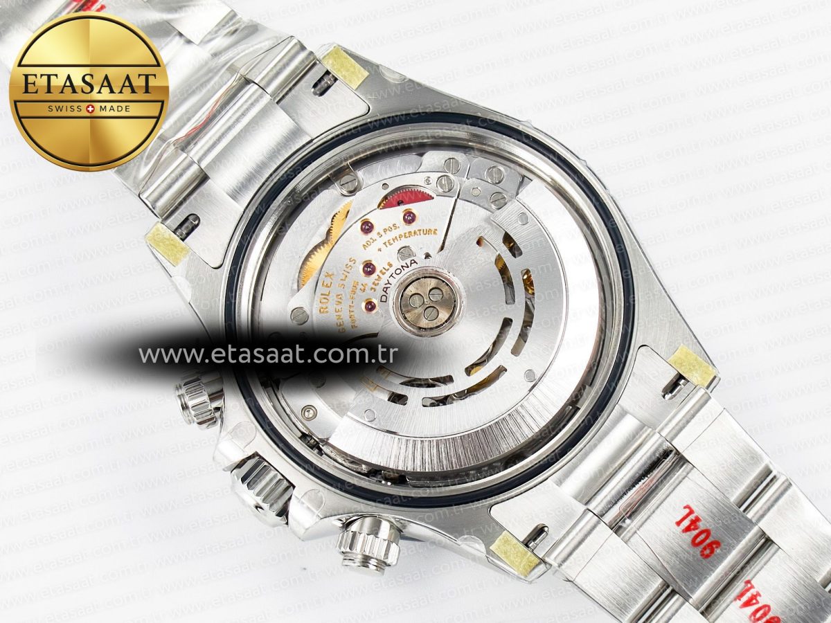 Rolex Daytona 116500 VSF 1:1 Best Edition 904L Steel White Dial on SS Braclet DD4130 - Görsel 19