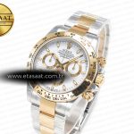 Rolex Daytona 116503 Clean 1:1 Best Edition 904L SS Case and Bracelet White Dial SA4130