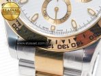 Rolex Daytona 116503 Clean 1:1 Best Edition 904L SS Case and Bracelet White Dial SA4130 - Görsel 13