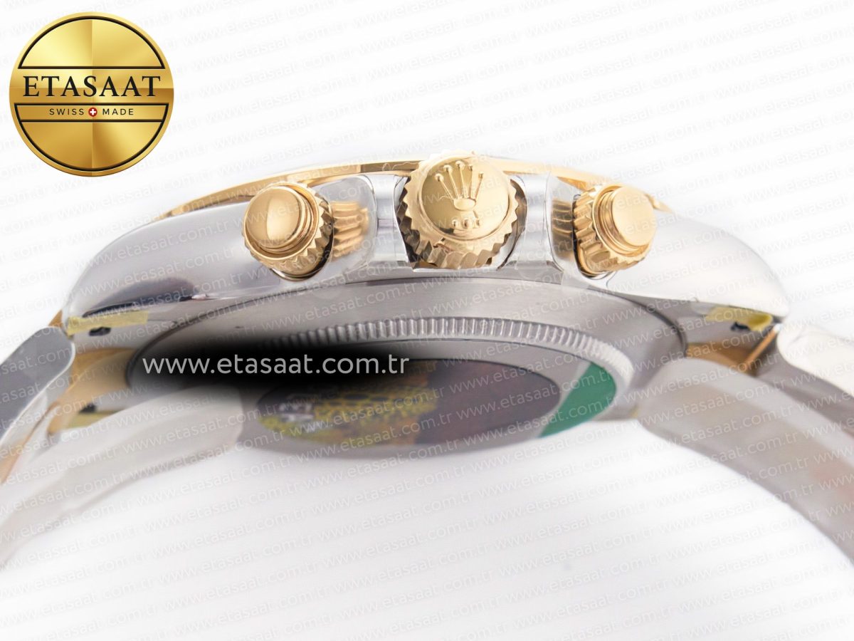 Rolex Daytona 116503 Clean 1:1 Best Edition 904L SS Case and Bracelet White Dial SA4130 - Görsel 16