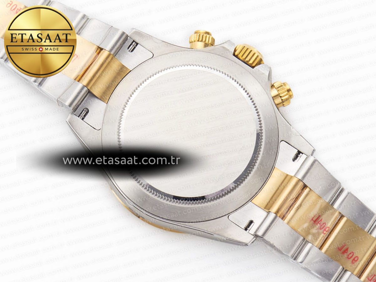 Rolex Daytona 116503 Clean 1:1 Best Edition 904L SS Case and Bracelet White Dial SA4130 - Görsel 18