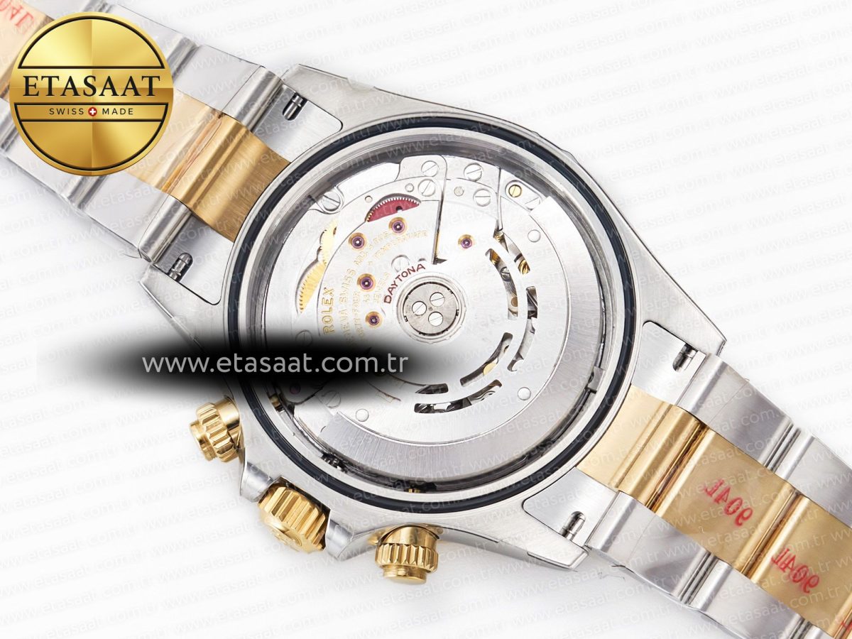 Rolex Daytona 116503 Clean 1:1 Best Edition 904L SS Case and Bracelet White Dial SA4130 - Görsel 20