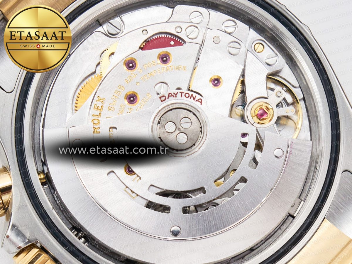 Rolex Daytona 116503 Clean 1:1 Best Edition 904L SS Case and Bracelet White Dial SA4130 - Görsel 21