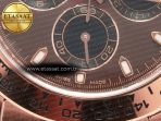 Rolex Daytona 116505 RG Clean 1:1 Best Edition Brown Stick Dial on RG Bracelet A4130 - Görsel 12