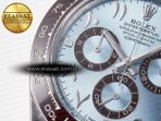 Rolex Daytona 116506 Clean 1:1 Best Edition Ice Blue Dial Arabic Markers on SS Bracelet SA4130 V2 - Görsel 11