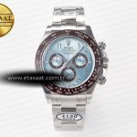 Rolex Daytona 116506 Clean Buz Mavisi Arap Rakamlı SA4130 Eta Saat - Görsel 3 - 1:1 Süper Klon Saat