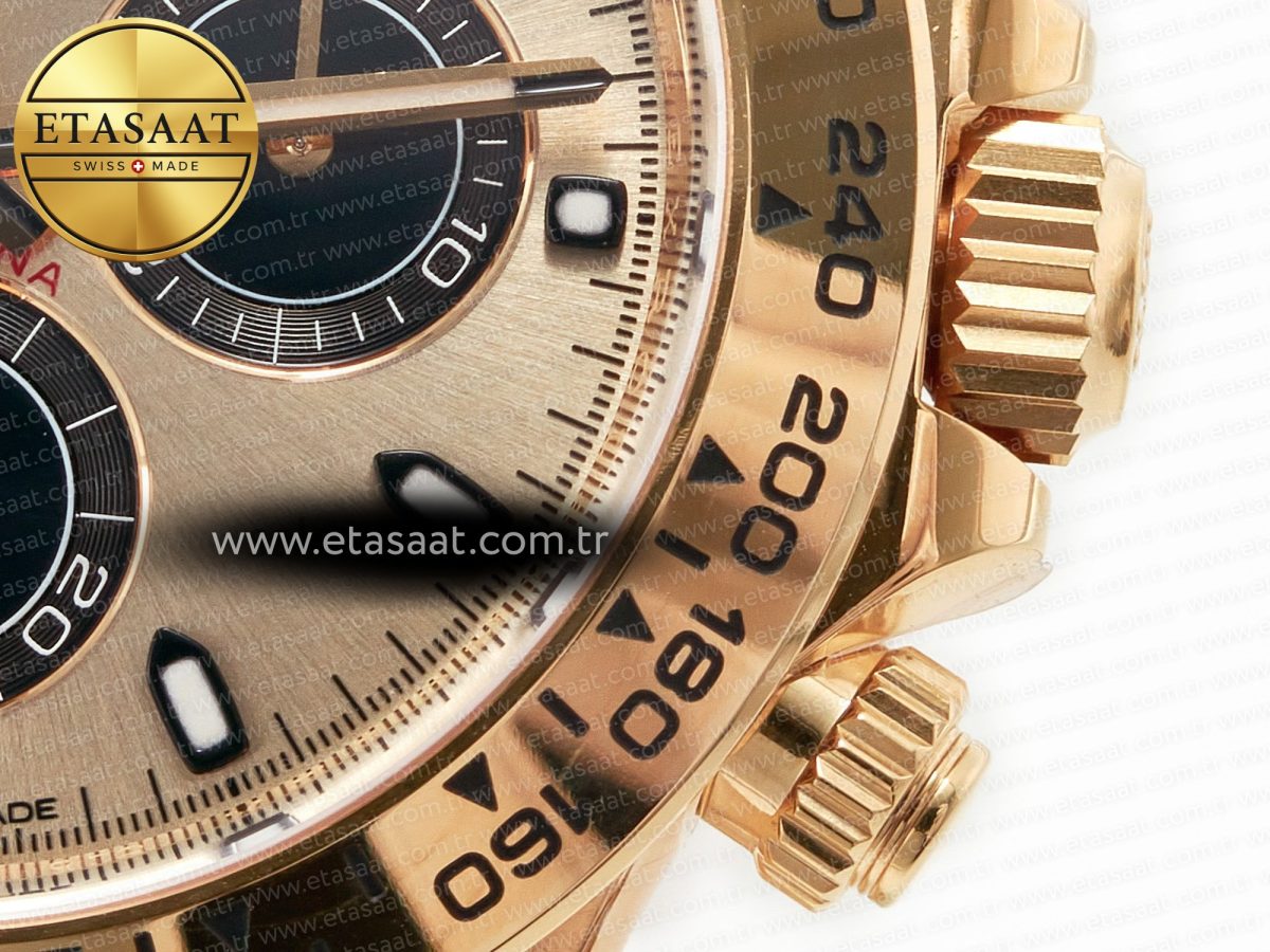 Rolex Daytona 116508 Clean Best Edition 904L Steel YG/Black Dial on YG Bracelet SA4130 - Görsel 12