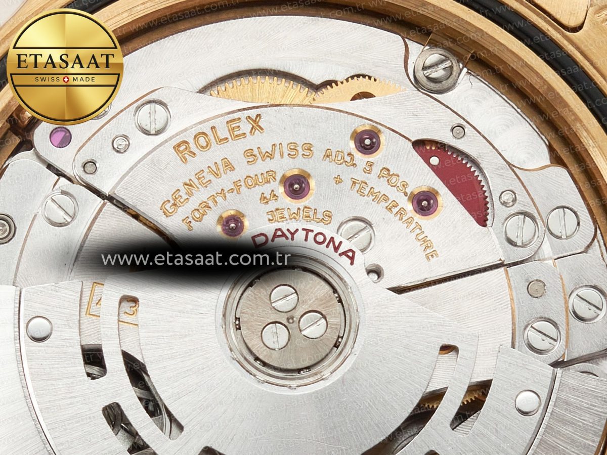 Rolex Daytona 116508 Clean Best Edition 904L Steel YG/Black Dial on YG Bracelet SA4130 - Görsel 21