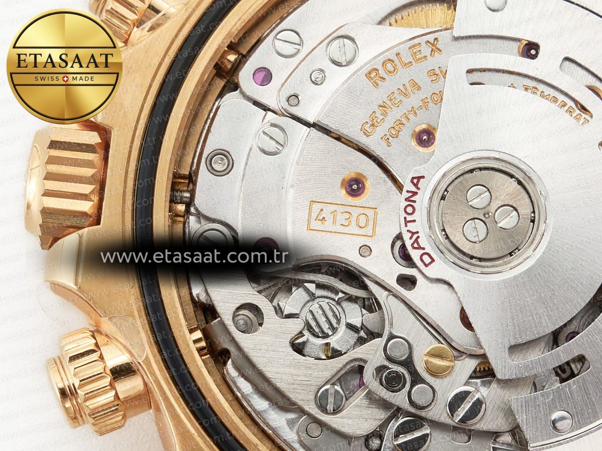 Rolex Daytona 116508 Clean Best Edition 904L Steel YG/Black Dial on YG Bracelet SA4130 - Görsel 22