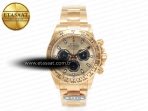 Rolex Daytona 116508 Clean Best Edition 904L Steel YG/Black Dial on YG Bracelet SA4130 - Görsel 3