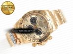 Rolex Daytona 116508 Clean Best Edition 904L Steel YG/Black Dial on YG Bracelet SA4130 - Görsel 8