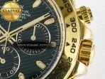Rolex Daytona 116508 ZF 1:1 Best Edition Green Dial on YG Bracelet SH4130 (Gain Weight) - Görsel 11
