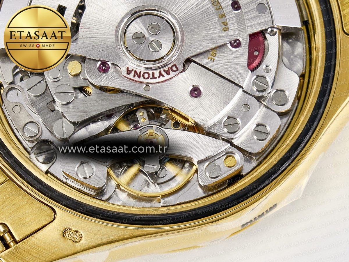Rolex Daytona 116508 ZF 1:1 Best Edition Green Dial on YG Bracelet SH4130 (Gain Weight) - Görsel 23