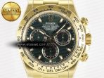 Rolex Daytona 116508 ZF 1:1 Best Edition Green Dial on YG Bracelet SH4130 (Gain Weight) - Görsel 4